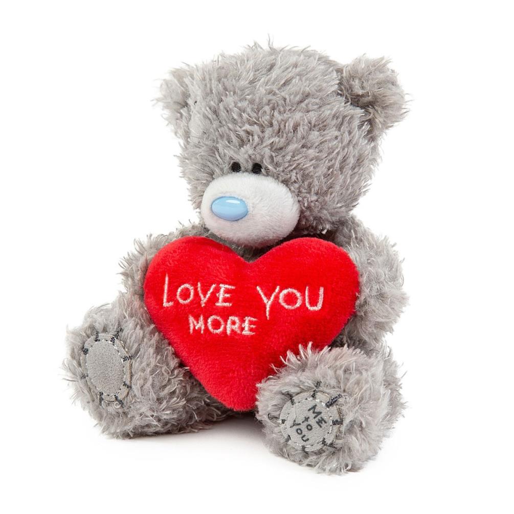 4" Love You More Flower Me to You Bear Extra Image 1